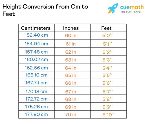 154cm feet